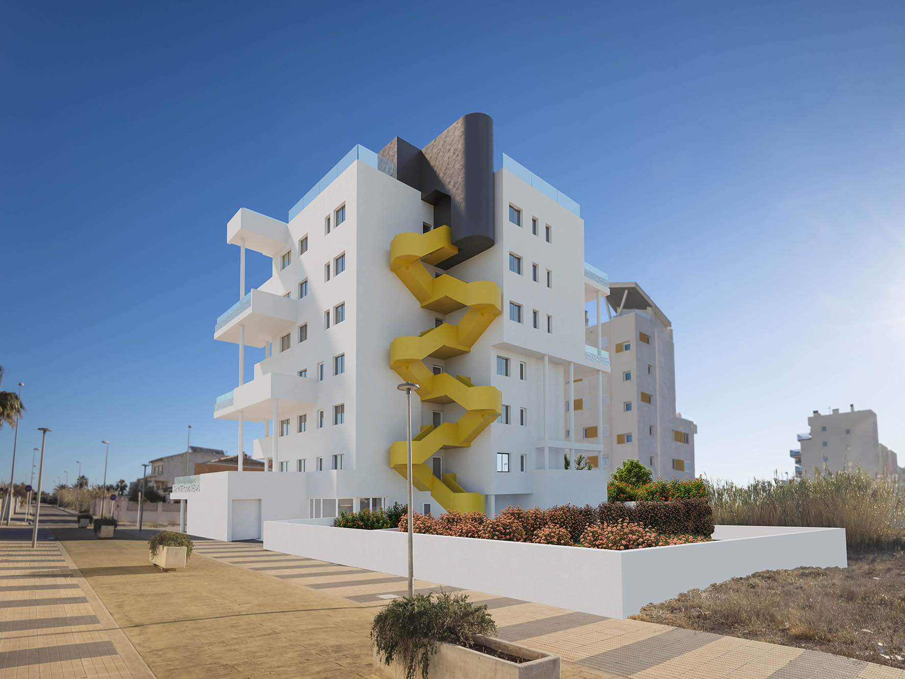 Fachada trasera 4-3 LQ